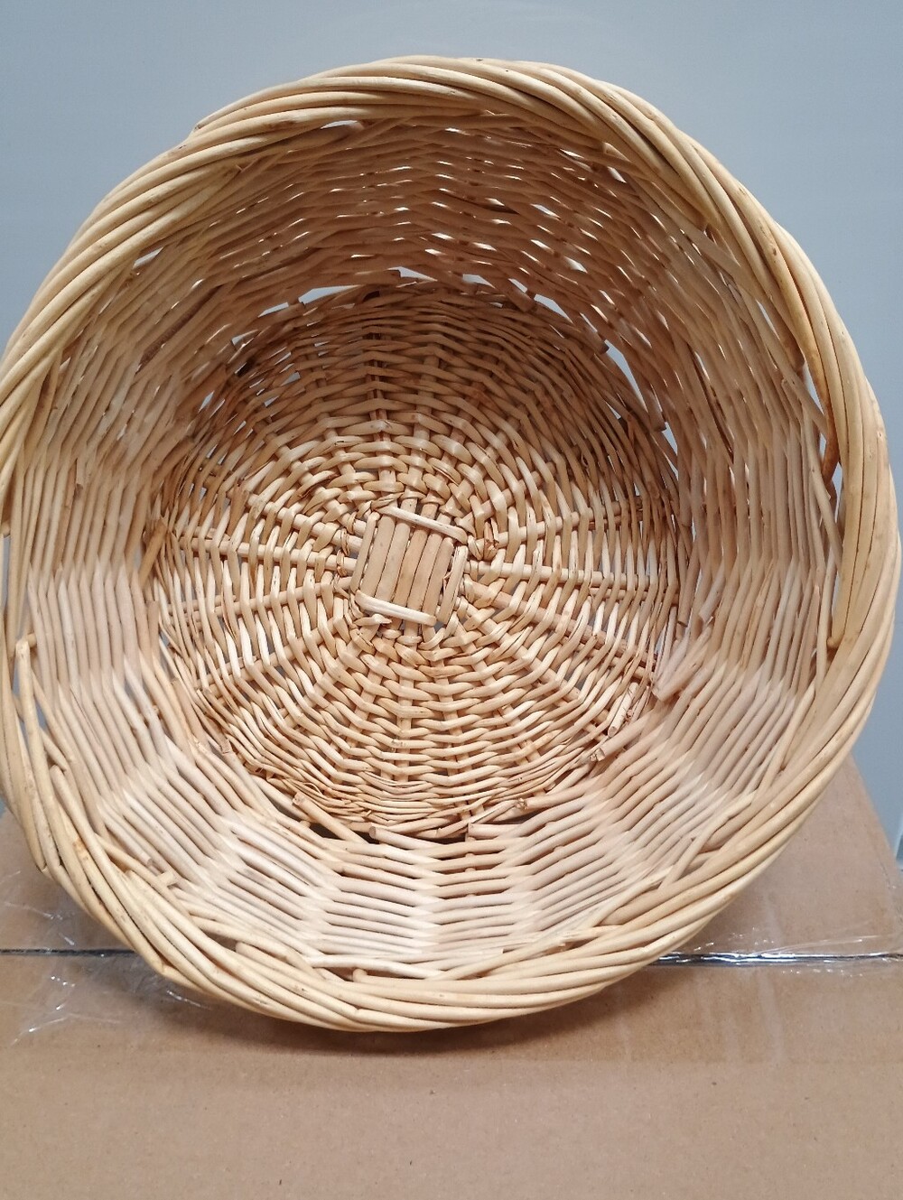 Woven Natural Rattan Basket Bowl - Home Accents - Bread And Fruit